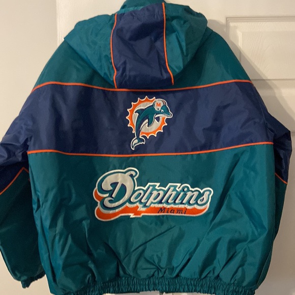 Vintage Jeff Hamilton an Original Pro Sport Dolphins Jacket size M - Picture 6 of 16